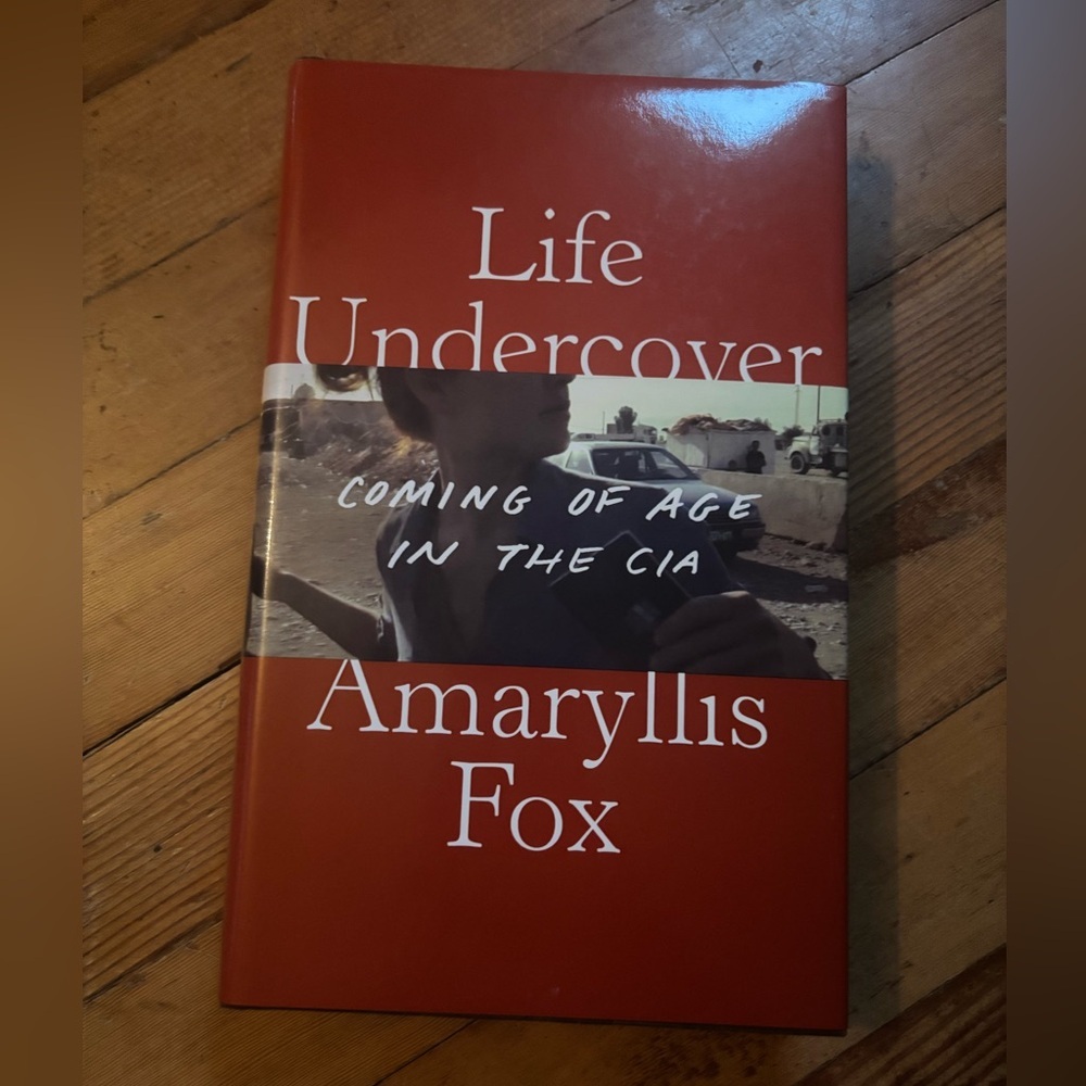 3/$20 Life Undercover by Amaryllis Fox Hardcover Book
